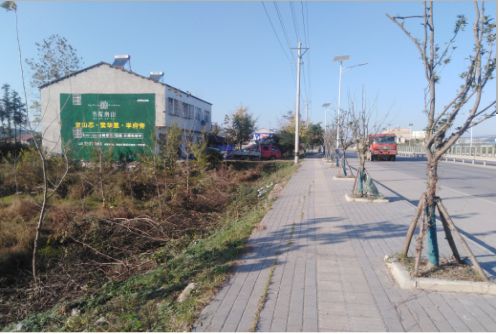 荊門書山南院墻體廣告